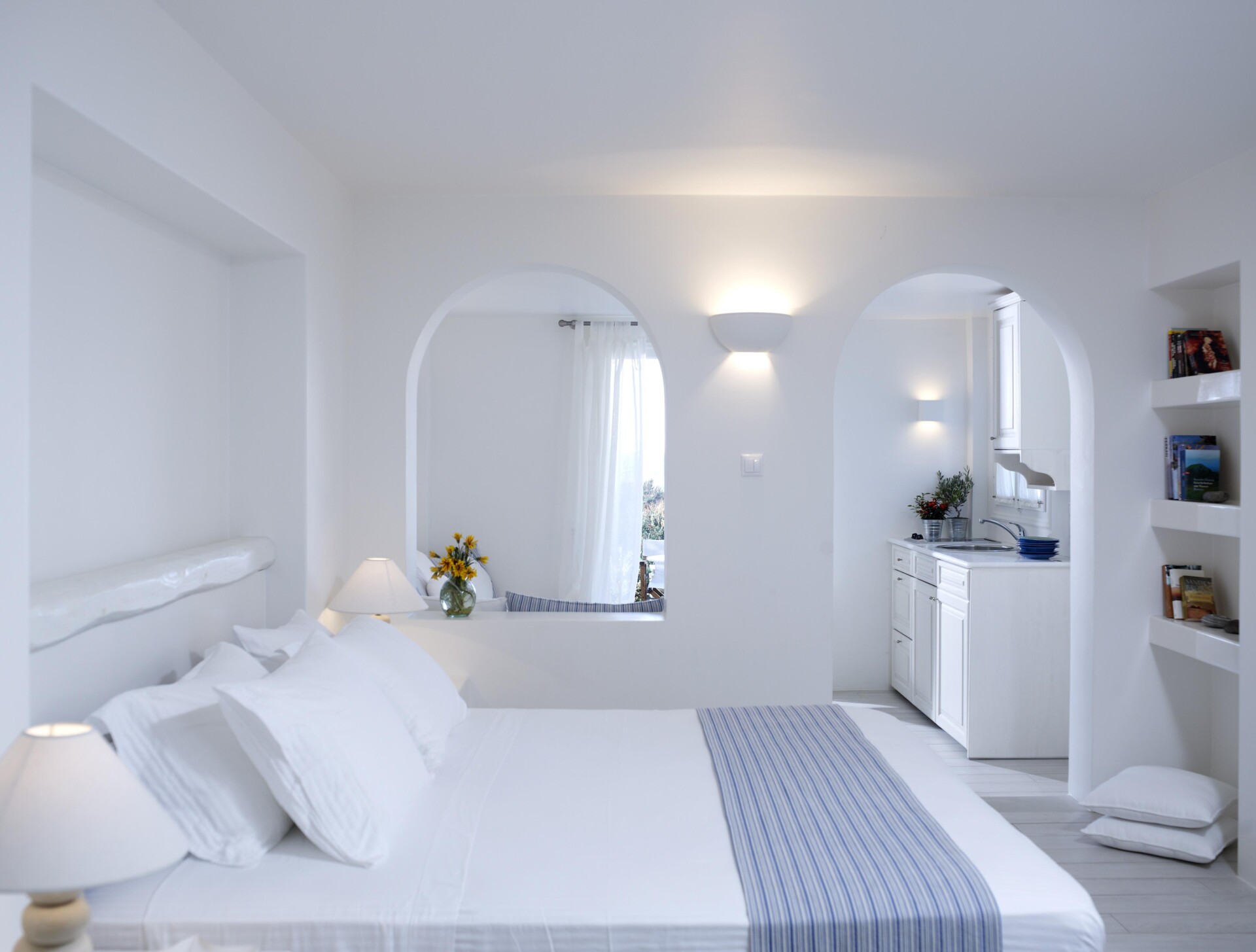 Luxury accommodation in Naxos, Greece interiors