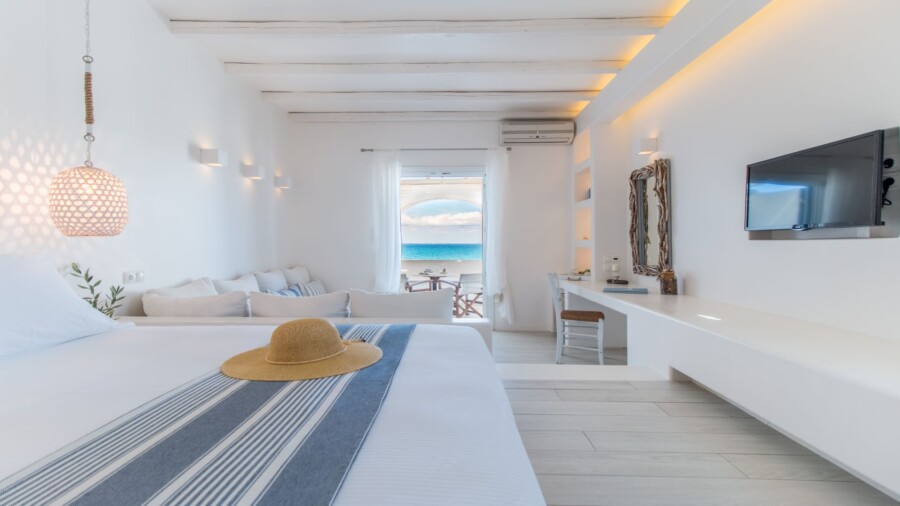 Exceptional interiors of Villa Marandi's Naxos Honeymoon Suite